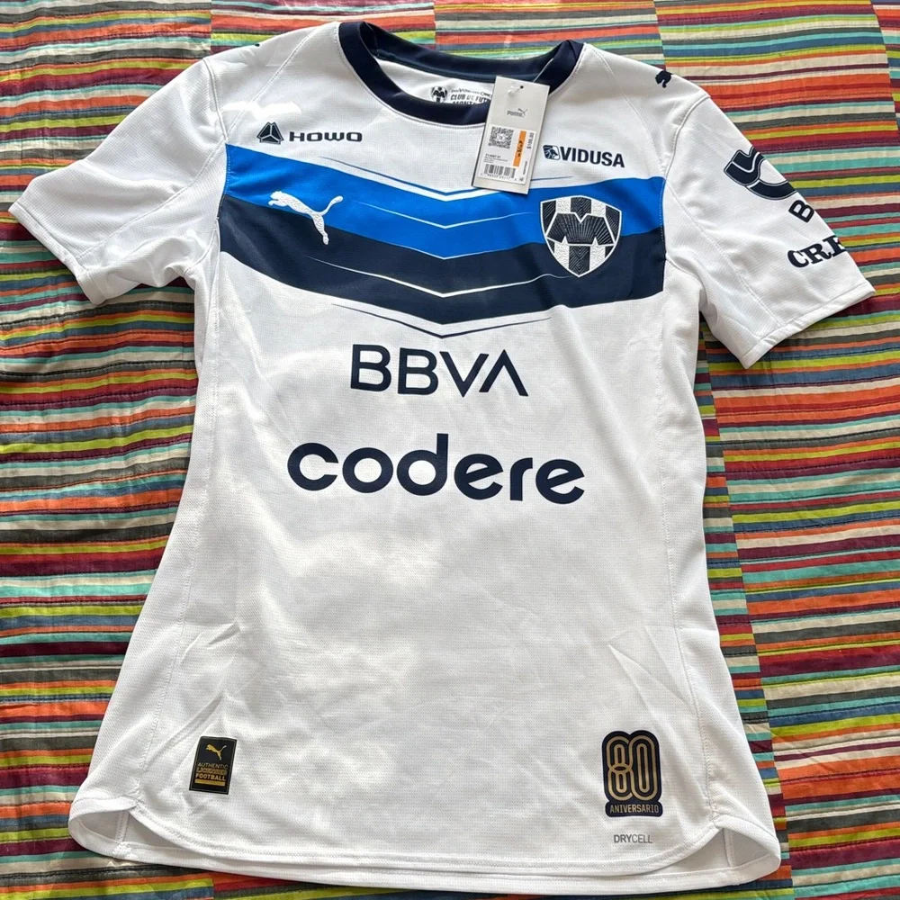 Puma 2025-26 Monterrey Men's Stadium Away Soccer Jersey new with tag size small